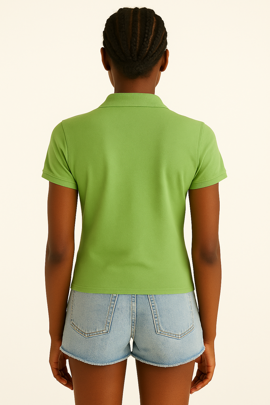 Camiseta Polo Para Mujer Aero Solid Polo Green Turquoise 4164