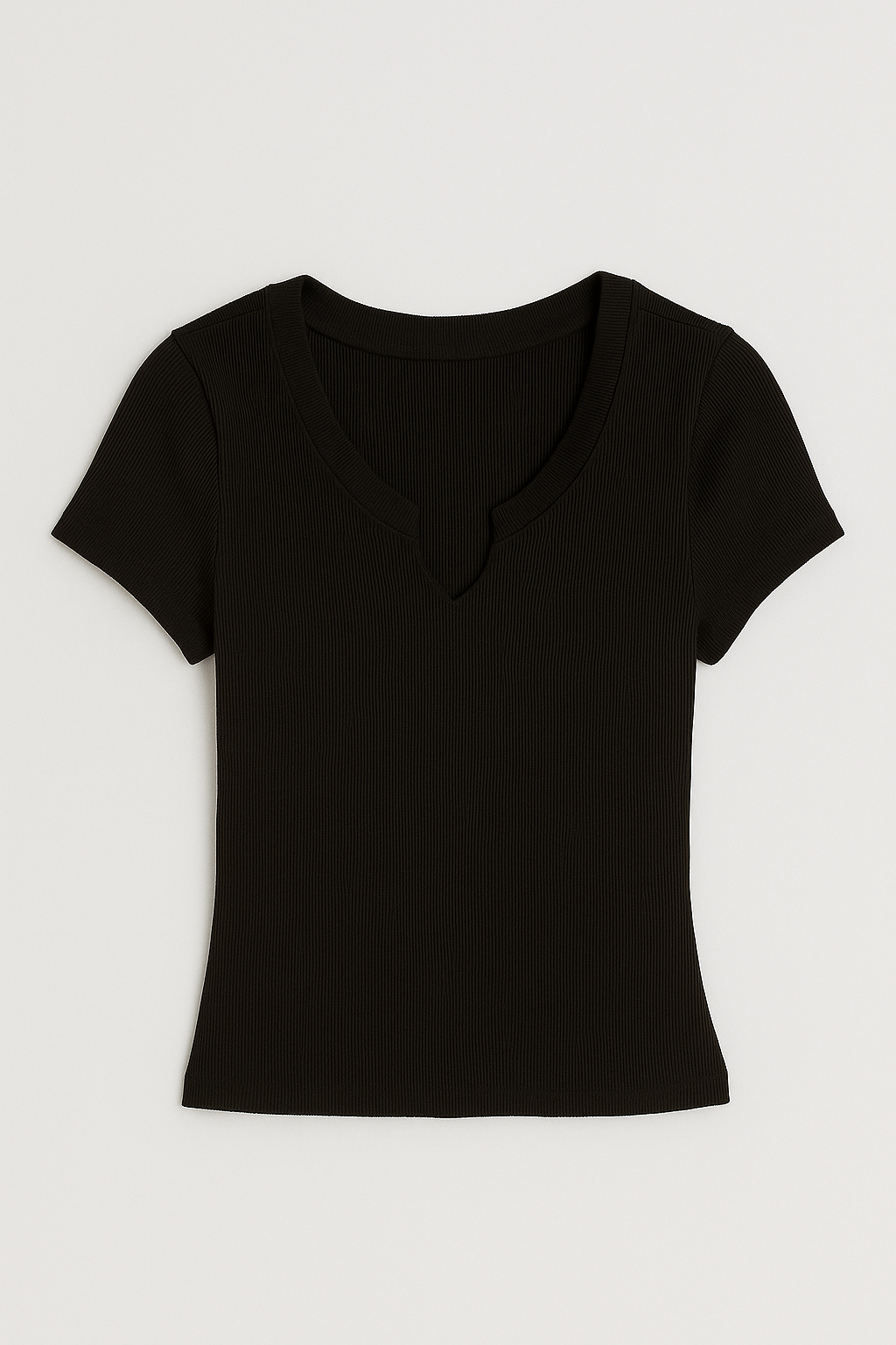 Camiseta para Mujer Aero Girls Fashion SS Dark Black 1286