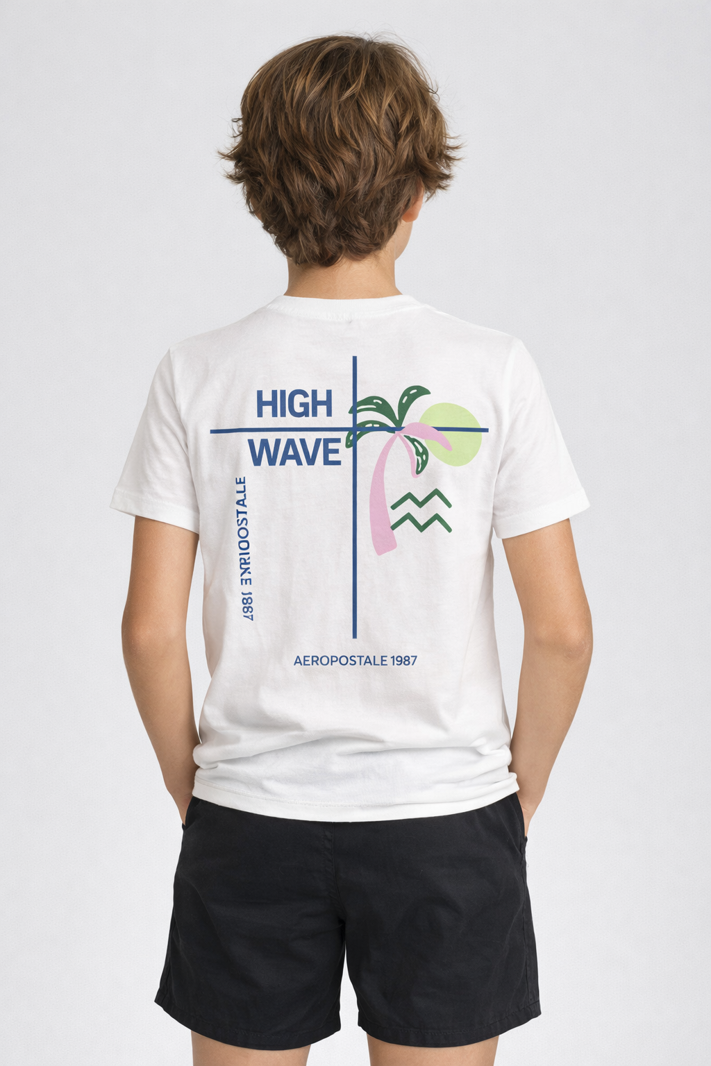 Camiseta de manga corta Kids Aero B SS Graphic Tofu Relax 1146