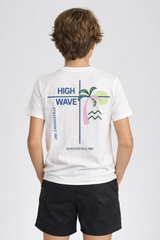 Camiseta de manga corta Kids Aero B SS Graphic Tofu Relax 1146