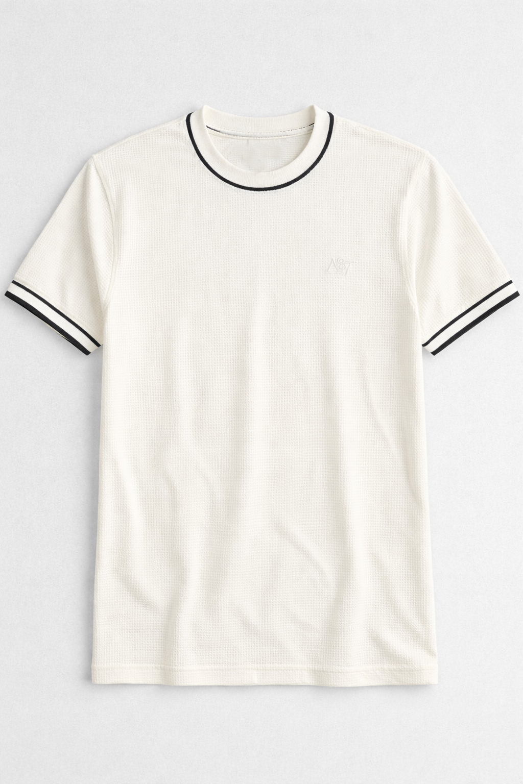 Camiseta Para Hombre Aero BC SS Knits Egret Regular 2206