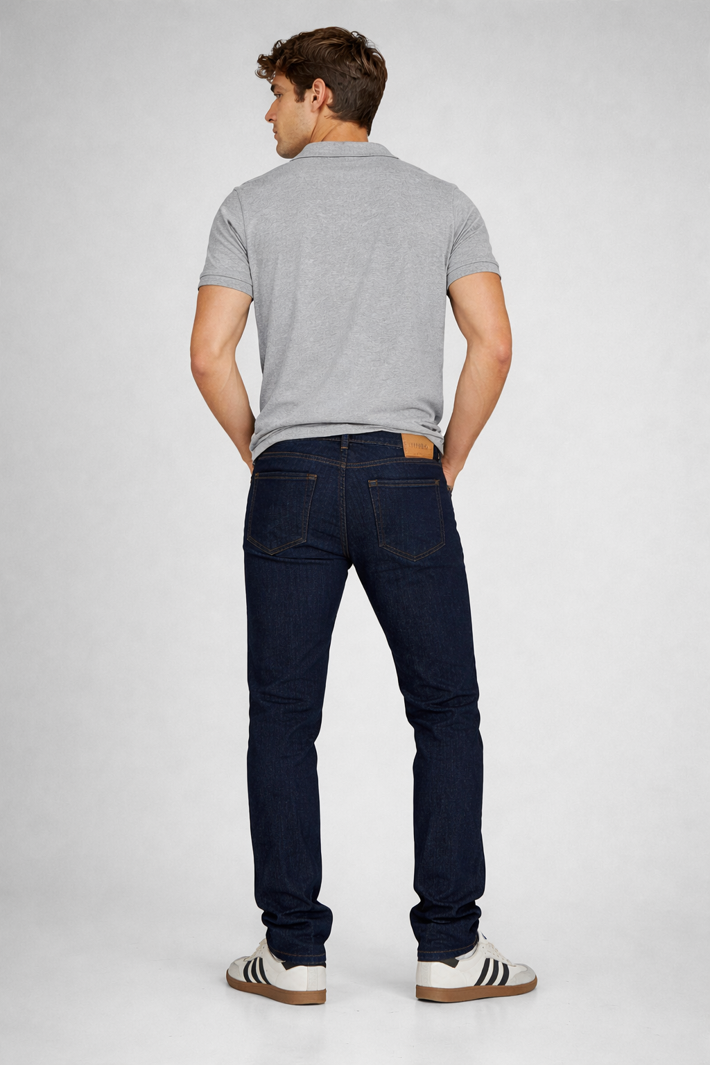 Jean Para Hombre Aero Guys Slim Straight Dark Wash Slim Straight 3393