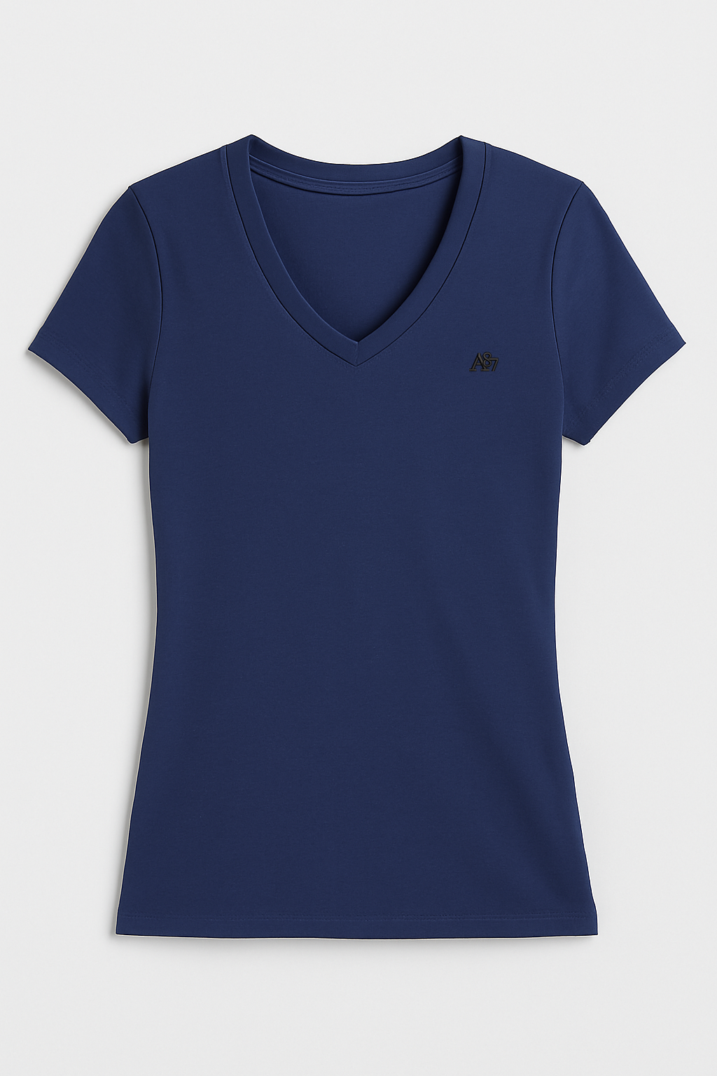 Camiseta Basica Para Mujer Aero Girls Solid SS Cadet Navy 4208