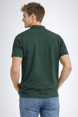 Camiseta Polo Aero Guys SS Solid Polo Green Gables 7907