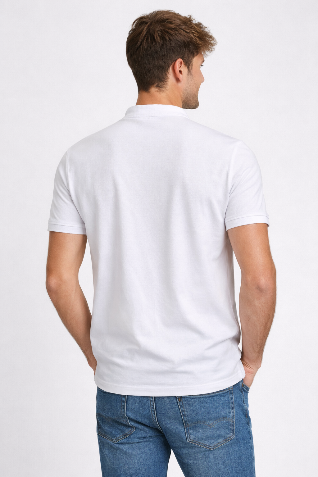 Camiseta Polo Aero Guys SS Henley Bleach 9453