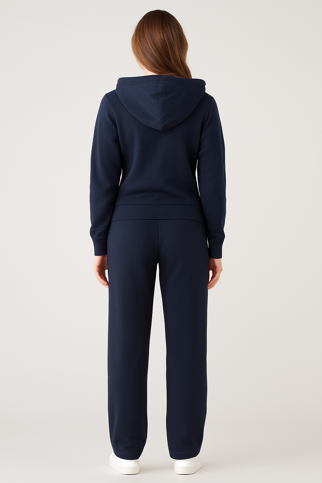 Buzo Para Hombre Aero Girls Fleece Zip Front Cadet Navy 3780