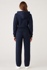 Buzo Para Hombre Aero Girls Fleece Zip Front Cadet Navy 3780