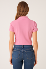Camiseta Polo Para Mujer Aero Solid Polo Azalea Pink 4164