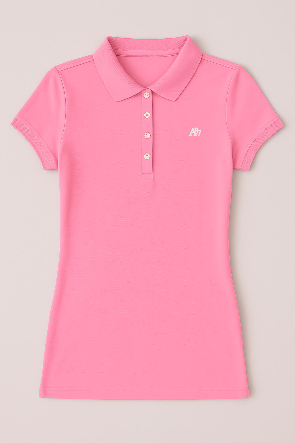 Camiseta Polo Para Mujer Aero Solid Polo Azalea Pink 4164