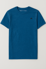 Camiseta Para Hombre Aero BC SS Knits Cadet Navy Fantasia 2166