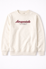 Buzo Para Mujer Aero Girls Fleece Crew Tofu 6870