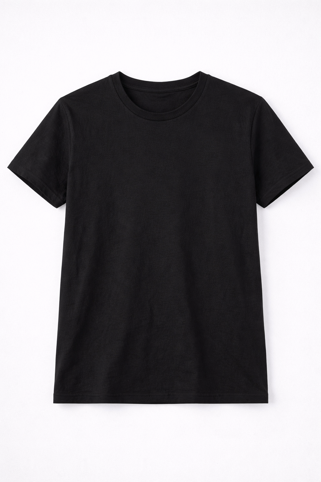 Camiseta Para Hombre Aero BC SS Knits Dark Black 1596 (100% ALGODÓN)