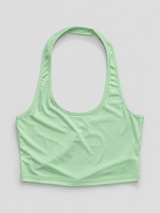 Top Para Mujer Aero Fashion Bare Solid Wild Paradise Green 9880