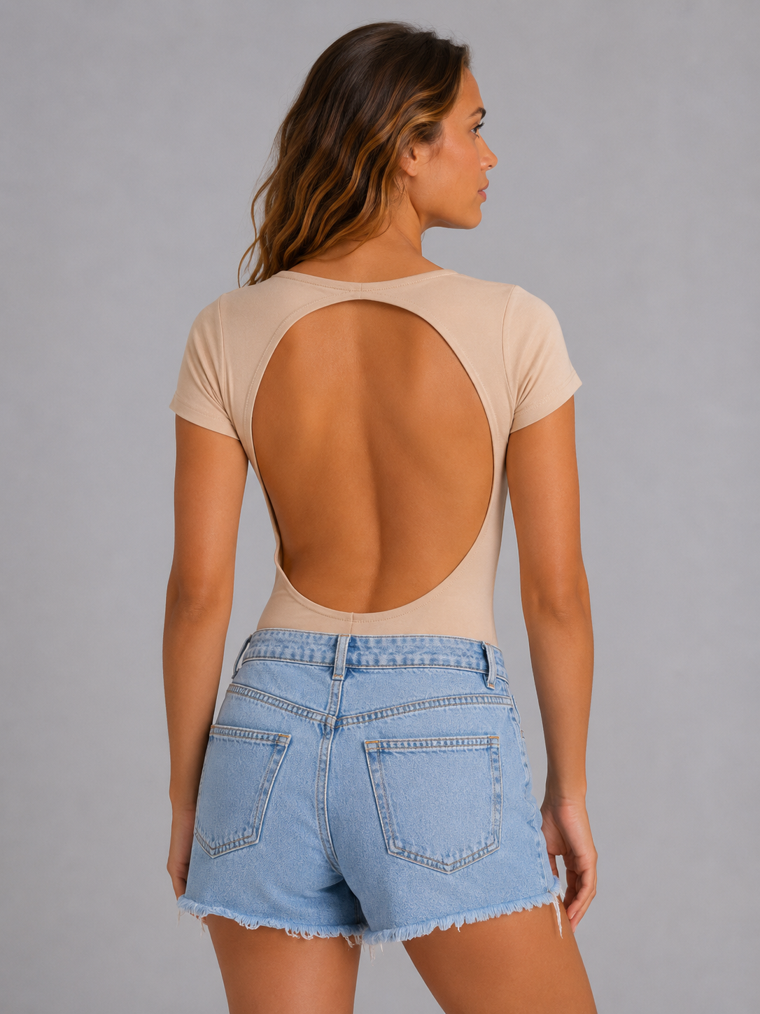 Top Para Mujer Aero Core Solid Basic Bare Egret 2321