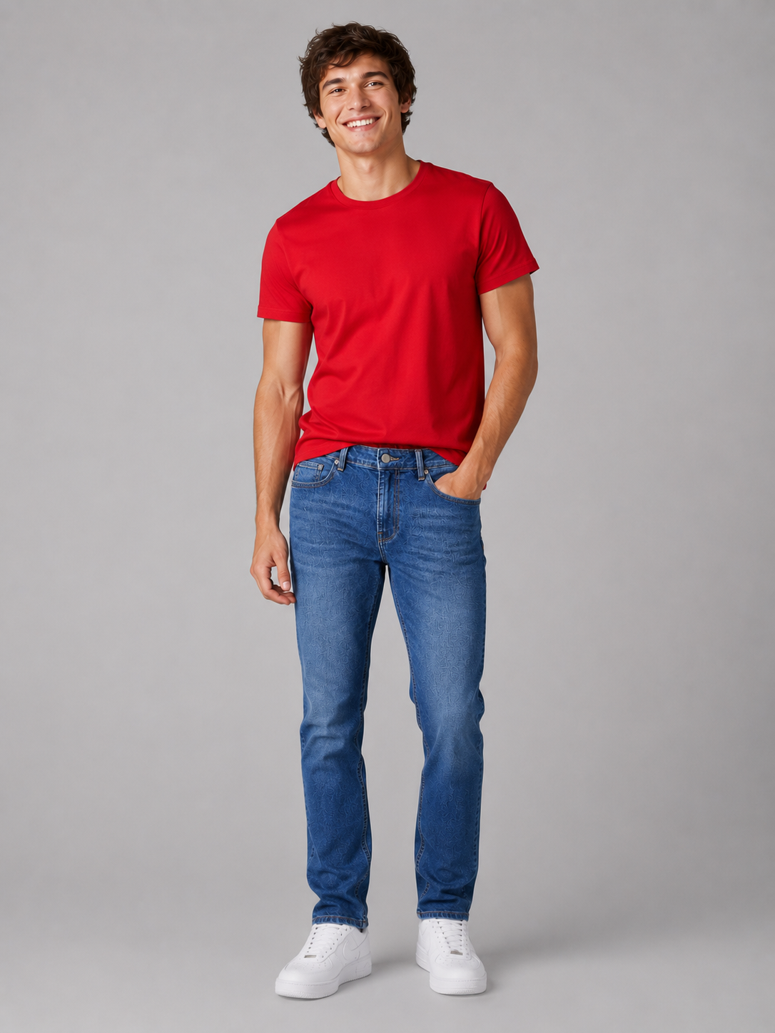 Jean Para Hombre Aero Guys Fashion Denim New Dark Wash 9324