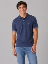 Camiseta Polo Aero Guys SS Novelty Polo French Blue 1098