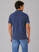 Camiseta Polo Aero Guys SS Novelty Polo French Blue 1098