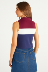 Top Para Mujer Aero Graphic Polo Egret 1082