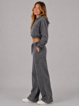 Pantalon para Mujer Aero Girls Knit Pants Other Dark Black 2436