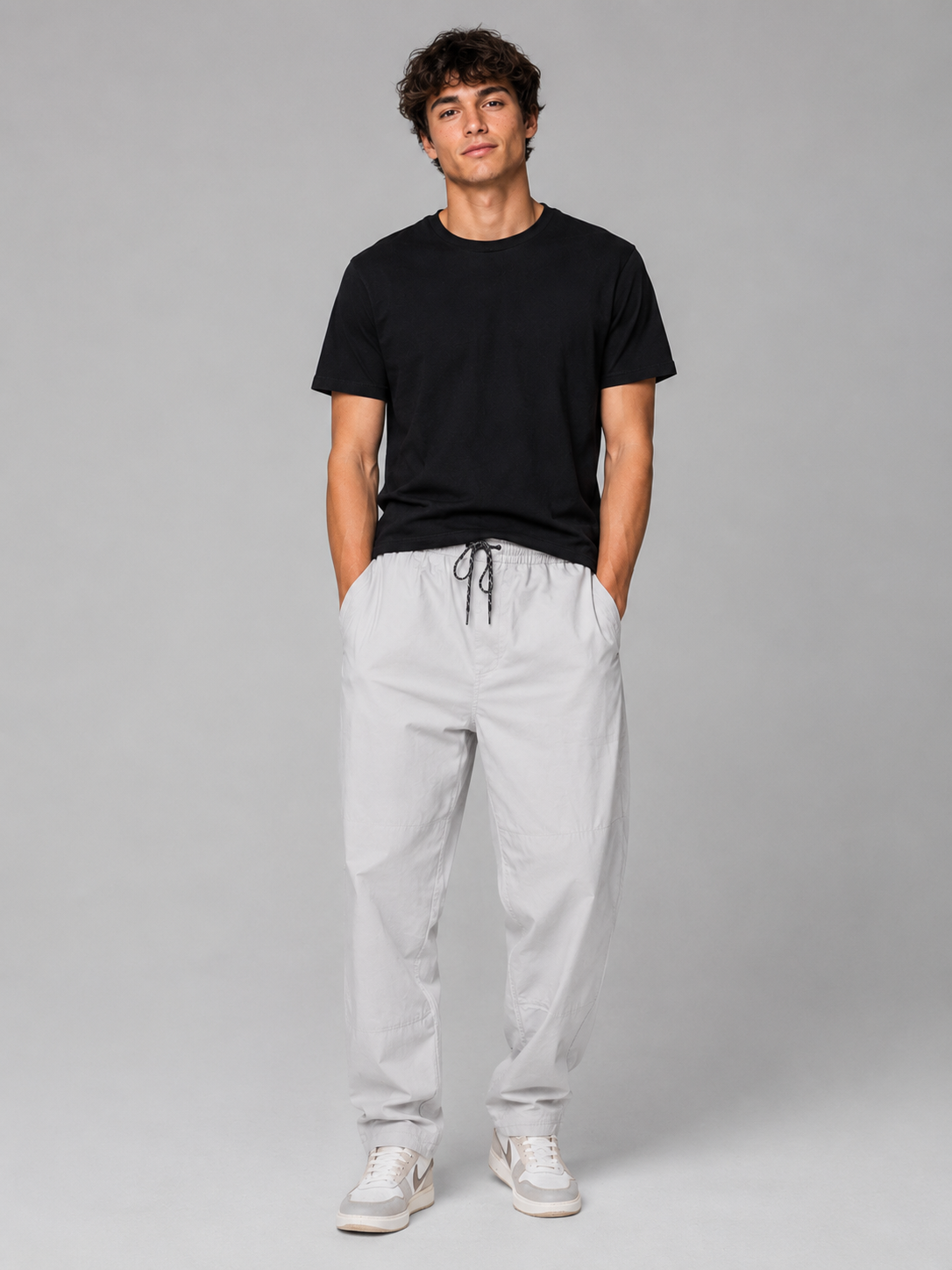 Jogger Para Hombre Aero BC Woven Pants Charcoal Heather Grey 2274