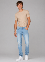 Jean Para Hombre Aero Guys Slim Straight Light Wash 9324