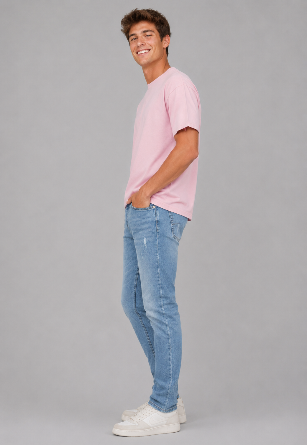 Jean Para Hombre Aero Guys Slim Straight Light Wash 5388
