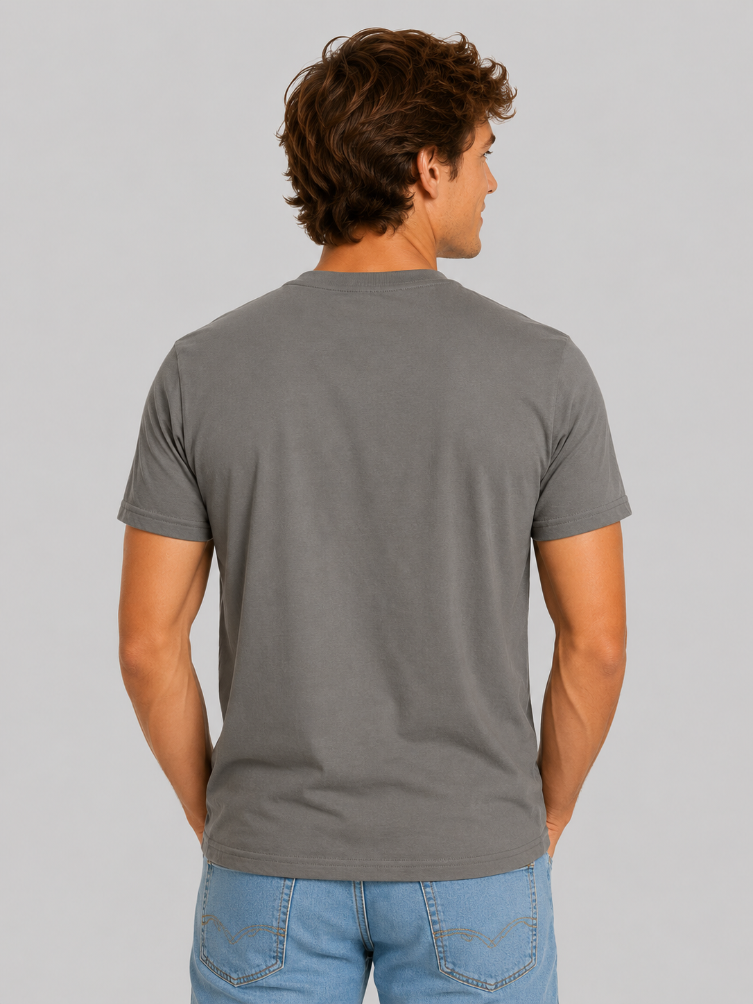 Camiseta Para Hombre Aero Level 2 Graphic Tees Smoked Pearl 6234