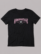 Camiseta Para Mujer Aero Graphic Level 1 Dark Black 7158