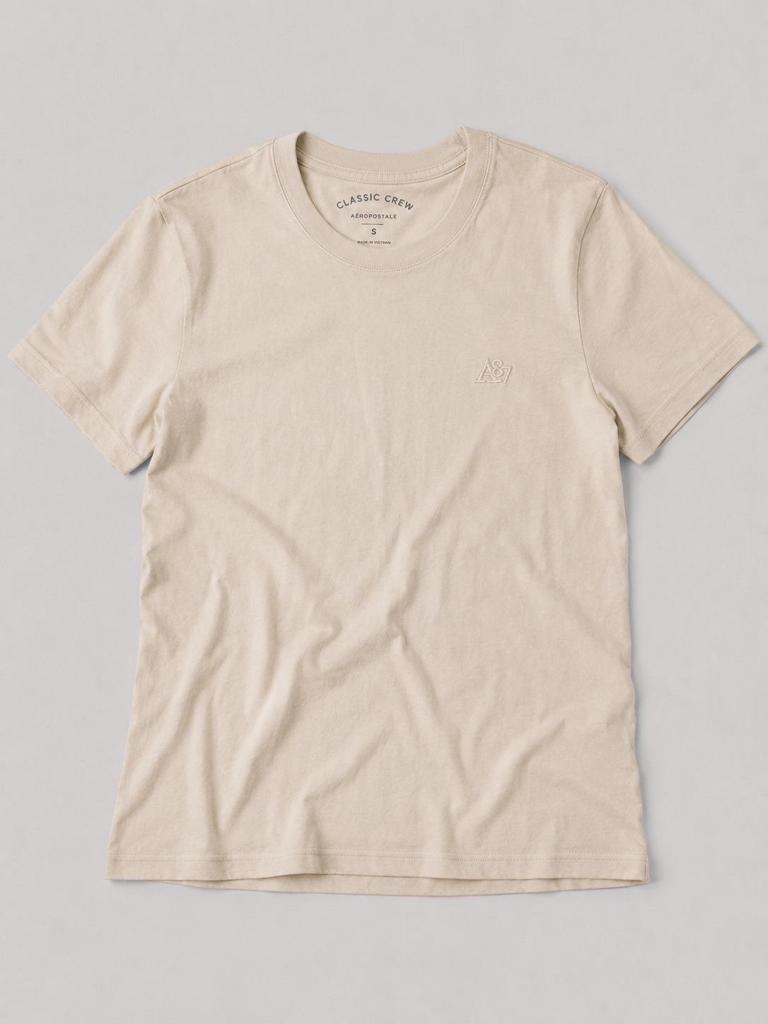 Camiseta Para Mujer Aero Girls Solid SS Egret 4204