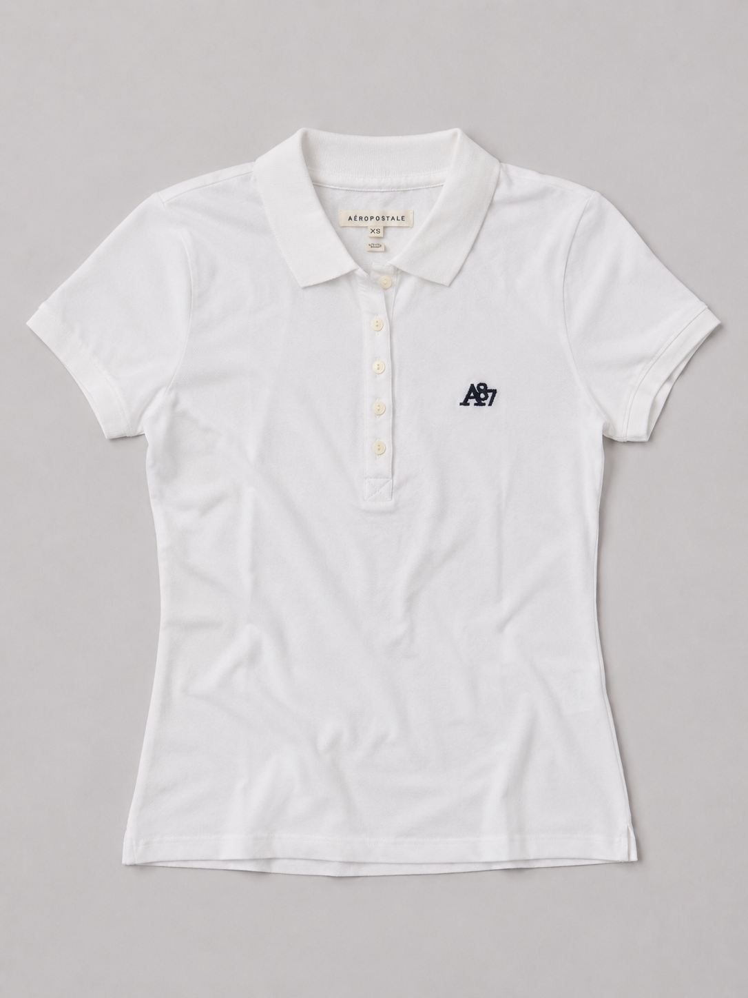 Camiseta Polo Para Mujer Aero Solid Polo Birch 4164