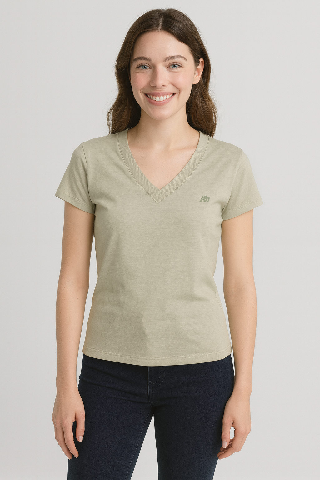 Camiseta Para Mujer Aero Girls Solid SS Surf Spray 6505