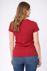 Camiseta Para Mujer Aero Graphic Level 1 True Red 7065