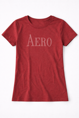 Camiseta Para Mujer Aero Graphic Level 2 Pomegranate 2445