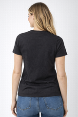 Camiseta Para Mujer Aero Graphic Level 2 Dark Black 6863