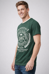 Camiseta Para Hombre Aero Guys Fashion Graphics Green Gables 6231