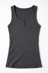 Top Para Mujer Aero Fashion Bare Solid Ash Grey 1559