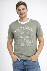 Camiseta Para Hombre Aero Guys Fashion Graphics Surf Spray 1703