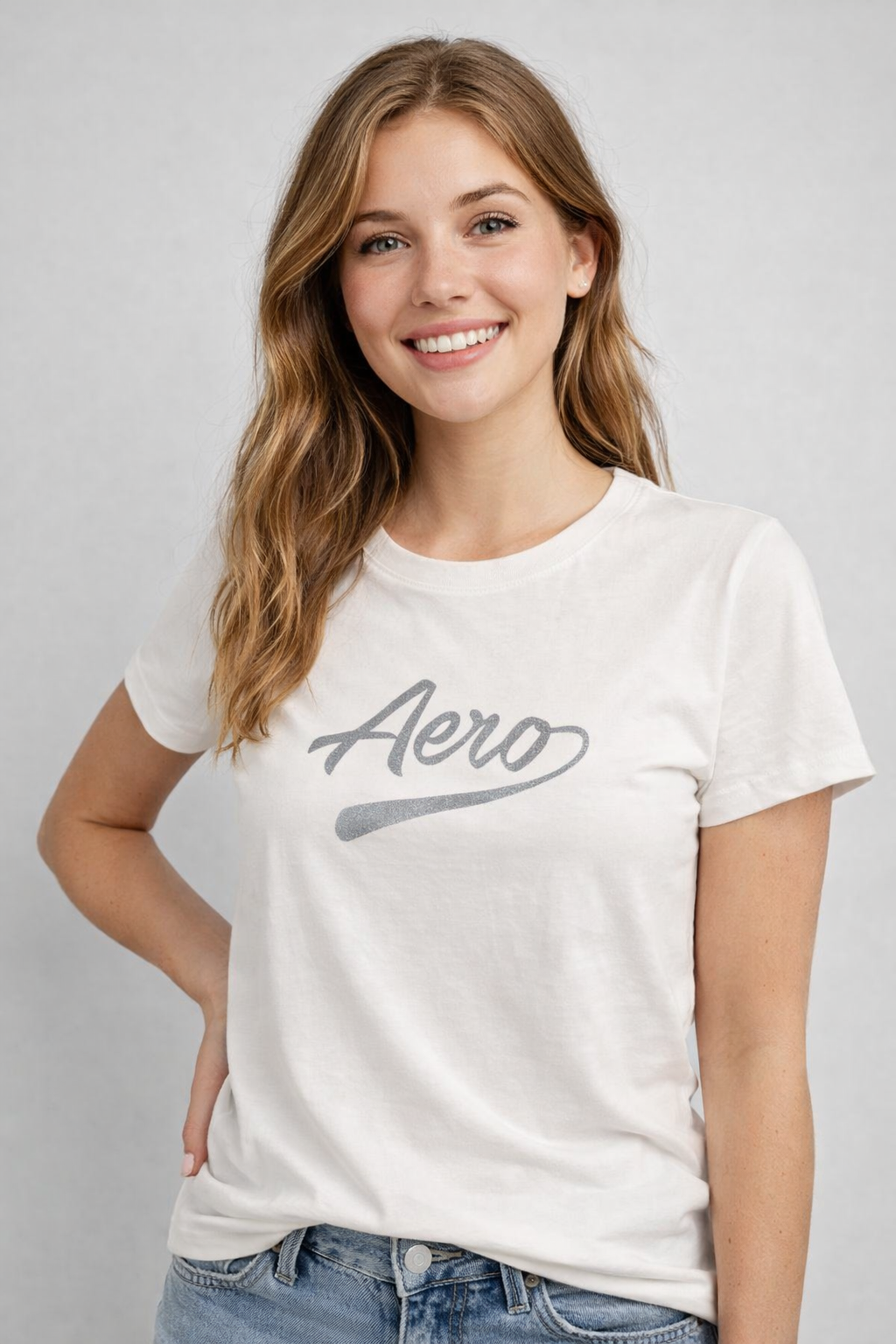 Camiseta Para Mujer Aero Graphic Level 1 Tofu 6848