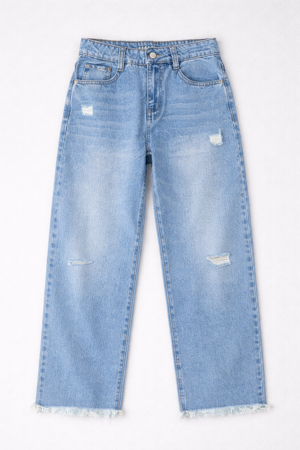 Jean Para Mujer Aero Girls Denim Fashion Light Wash 1683