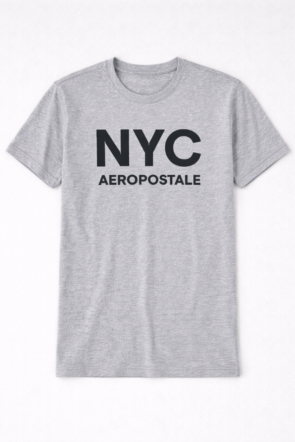 Camiseta Para Hombre Aero Level 2 Graphic Tees Light Heather Grey 7092