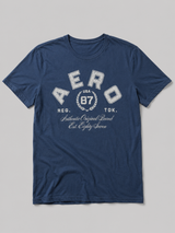 Camiseta Para Hombre Aero Level 1 Graphic Tees Celestial 6280