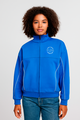 Buzo Para Mujer Aero Girls Fleece Zip Front French Blue PEANUTS0189