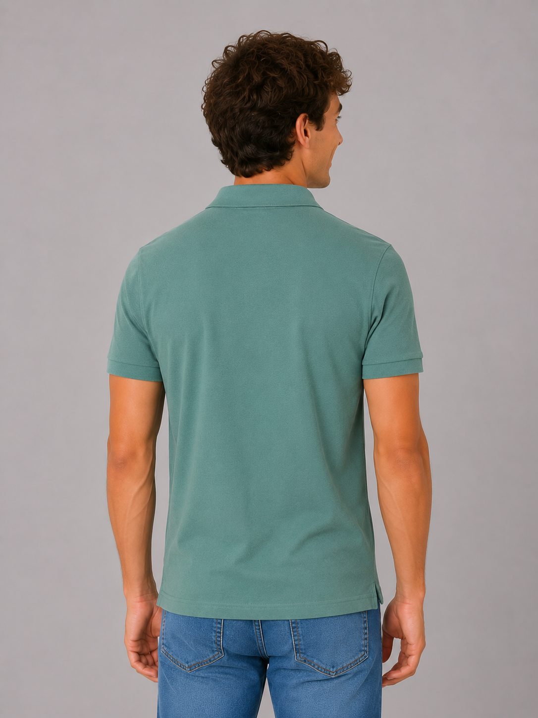 Camiseta Polo Aero Guys SS Solid Polo Teal 7907