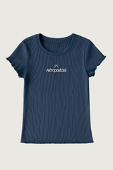 Camiseta Manga Corta Aero Kids G SS Fashion Cadet Navy 1058