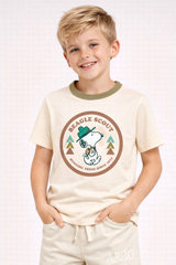 Camiseta de manga corta Kids Aero B Level 2 SS Tofu PEANUTS166
