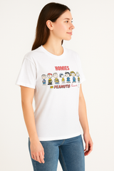Camiseta Snoopy para Mujer Aero Girls Fashion SS Bleach PEANUTS132