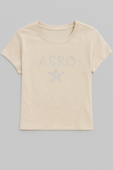 Camiseta para Mujer Aero Graphic Level 2 Egret 7047