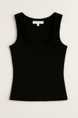 Top Para Mujer Aero Fashion Bare Solid Dark Black 1301