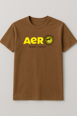 Camiseta Para Hombre Aero Level 2 Graphic Tees Coffy Rack 6135