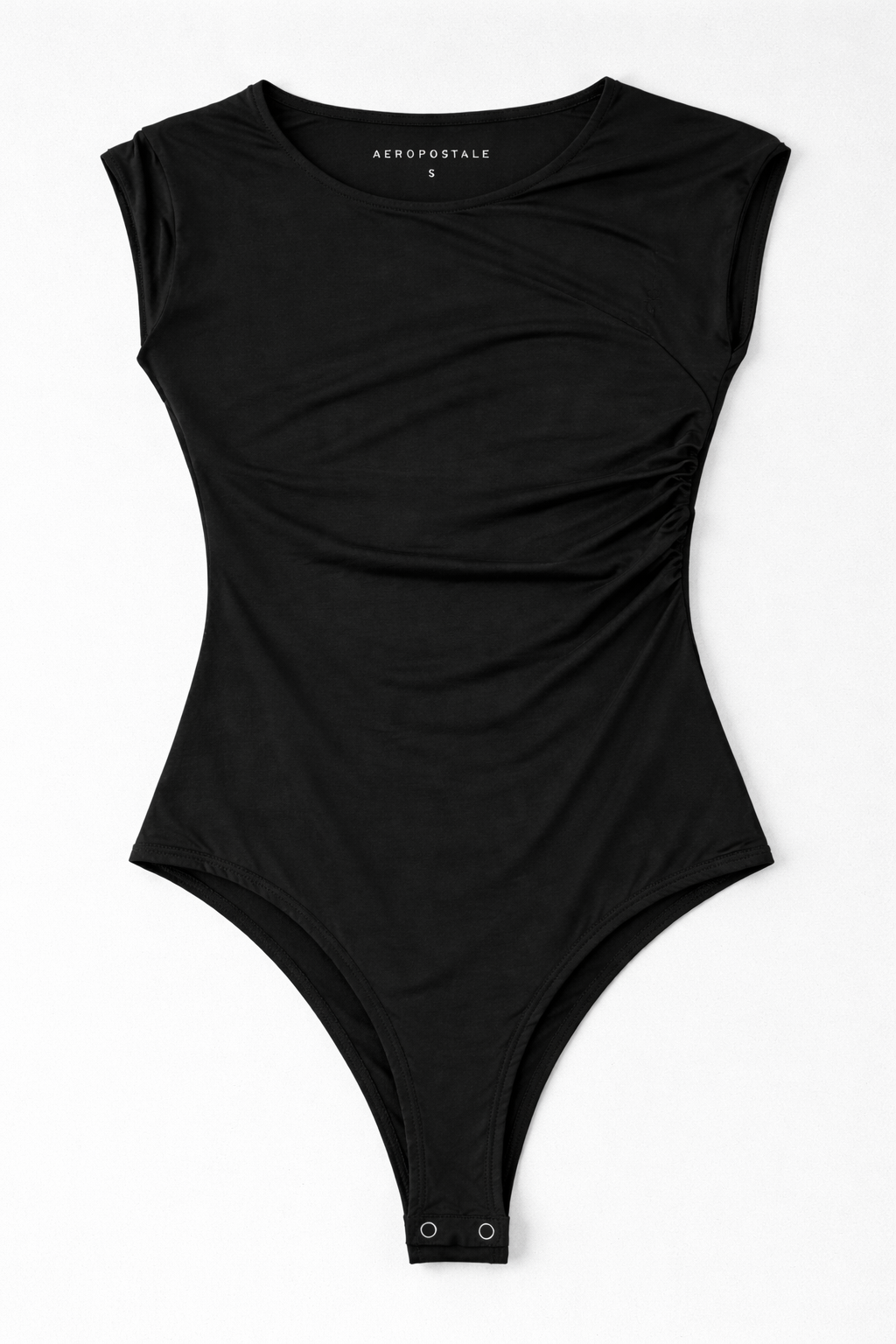 Top Para Mujer Aero Core Solid Basic Bare Dark Black 2318